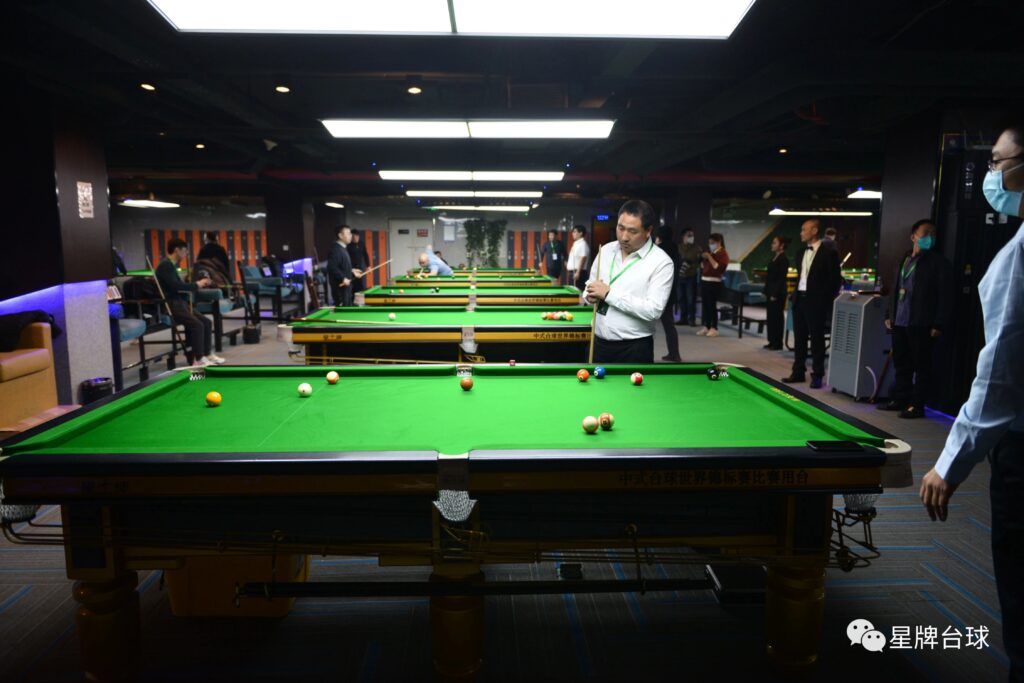 2023北京环卫集团首届“互助保障·京环杯”职工台球比赛开杆 星牌鼎力支持！