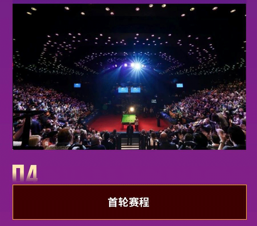 关于2023年斯诺克世锦赛 你需要掌握这些信息！